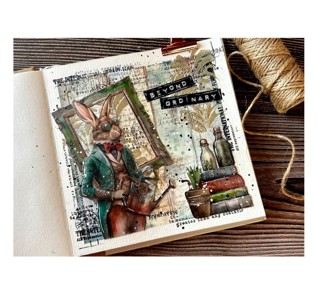 Stamperia Farb- & Motivblöcke|Scrapbooking>Scrapbook-Block "Alterego"
