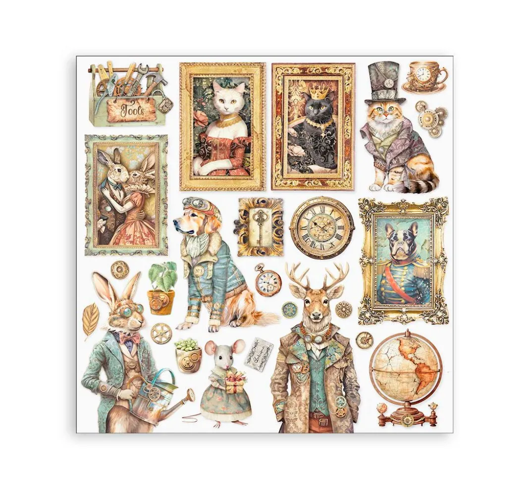 Stamperia Farb- & Motivblöcke|Scrapbooking>Scrapbook-Block "Alterego"