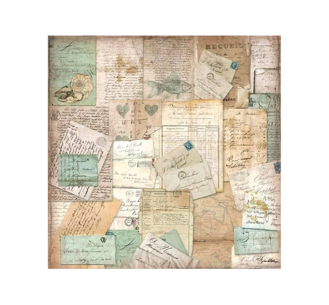 Stamperia Farb- & Motivblöcke|Scrapbooking>Scrapbook-Block "Around the World"