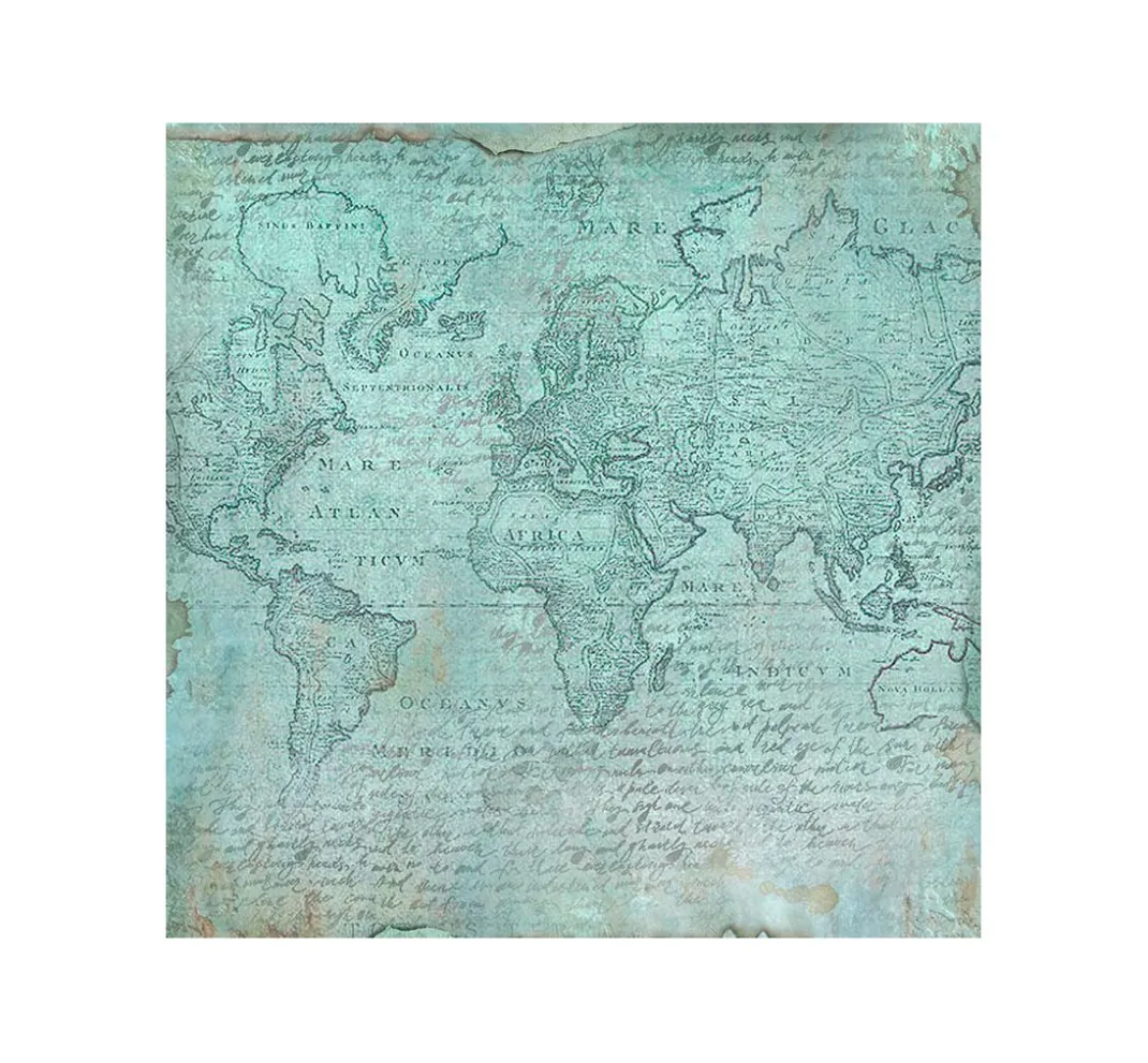 Stamperia Farb- & Motivblöcke|Scrapbooking>Scrapbook-Block "Around the World"
