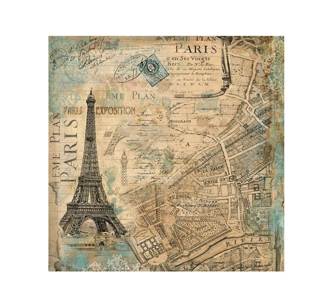 Stamperia Farb- & Motivblöcke|Scrapbooking>Scrapbook-Block "Around the World"