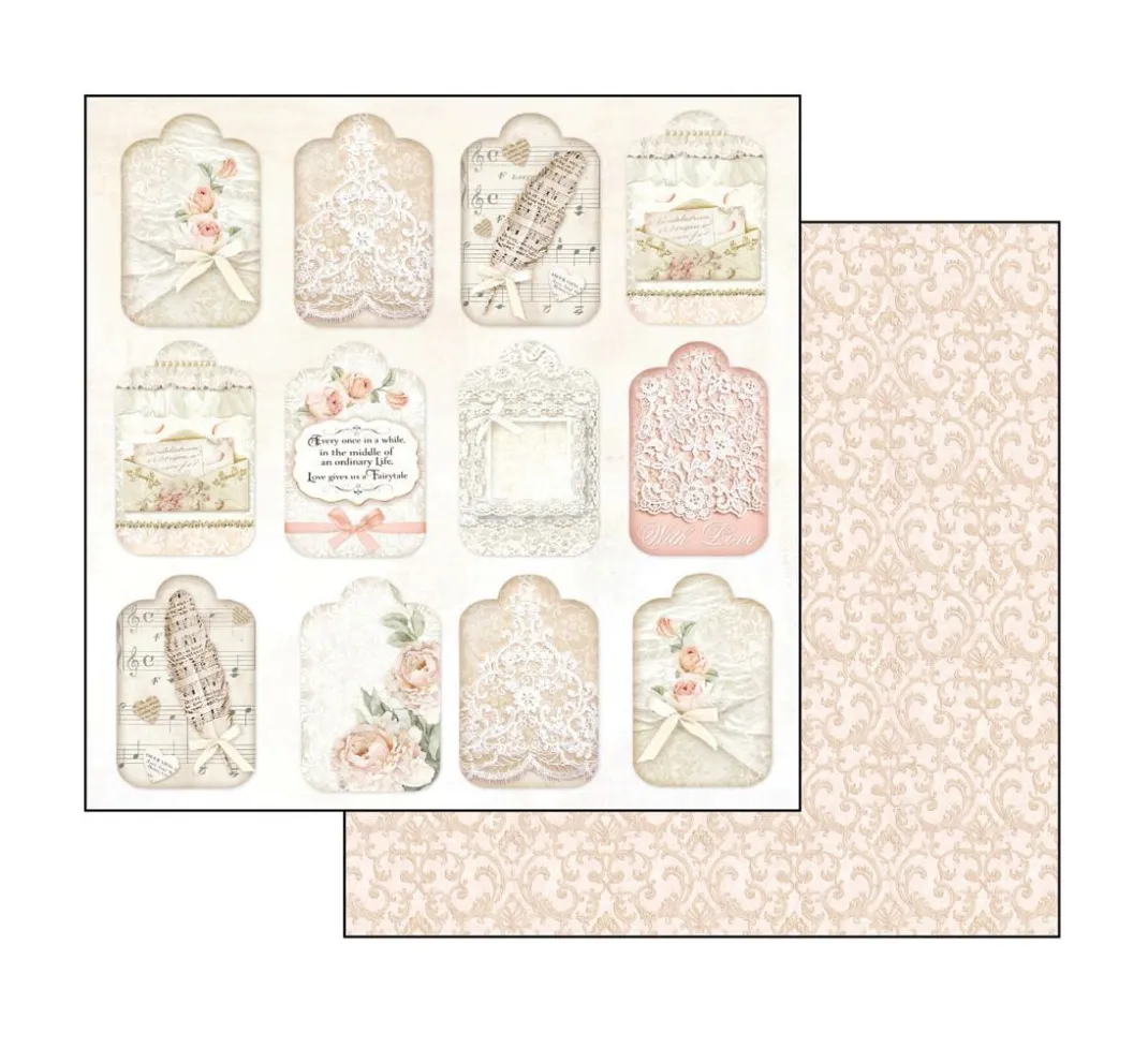 Stamperia Farb- & Motivblöcke|Scrapbooking>Scrapbook-Block "Ceremony"