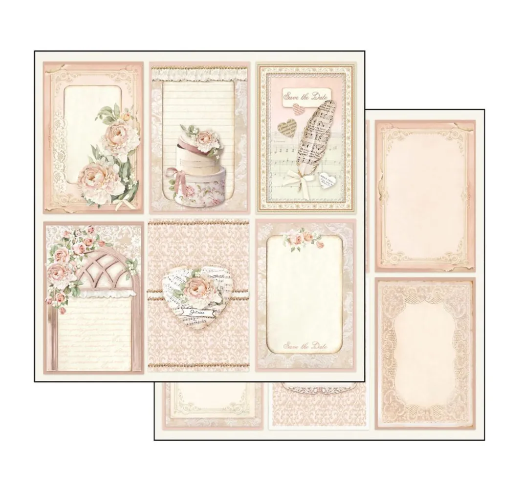 Stamperia Farb- & Motivblöcke|Scrapbooking>Scrapbook-Block "Ceremony"