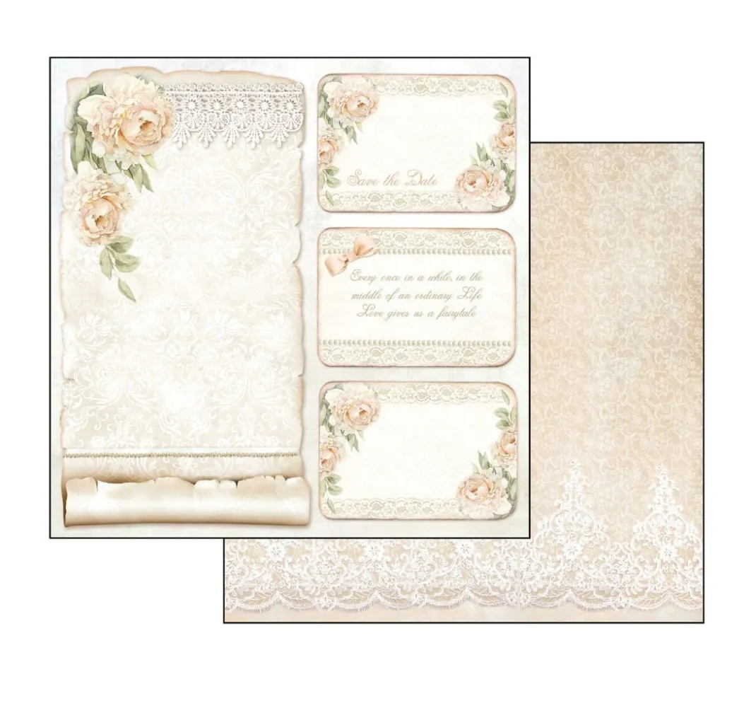 Stamperia Farb- & Motivblöcke|Scrapbooking>Scrapbook-Block "Ceremony"