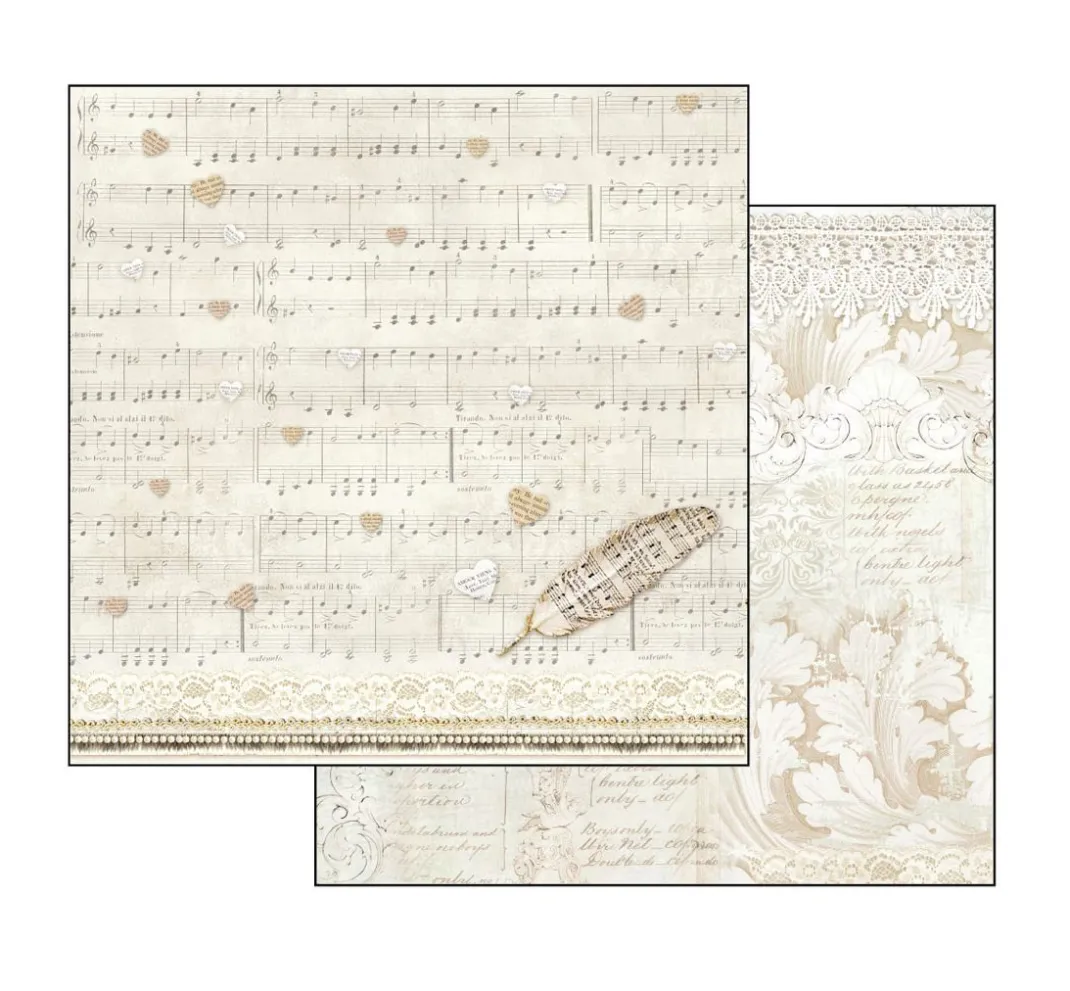 Stamperia Farb- & Motivblöcke|Scrapbooking>Scrapbook-Block "Ceremony"