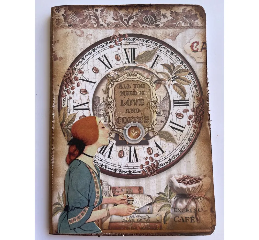 Stamperia Farb- & Motivblöcke|Scrapbooking>Scrapbook-Block "Coffee and Chocolate"