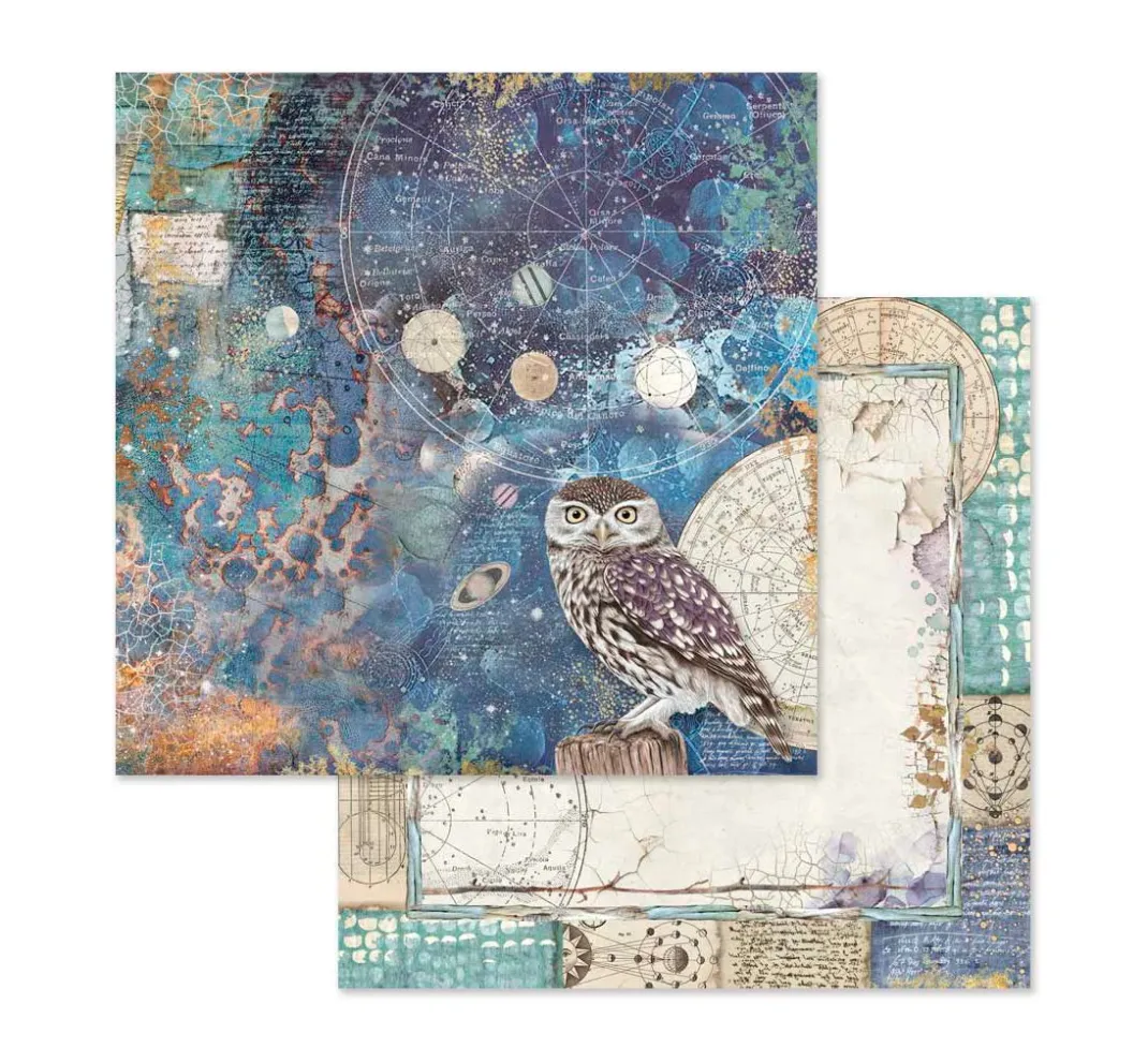 Stamperia Farb- & Motivblöcke|Scrapbooking>Scrapbook-Block "Cosmos"