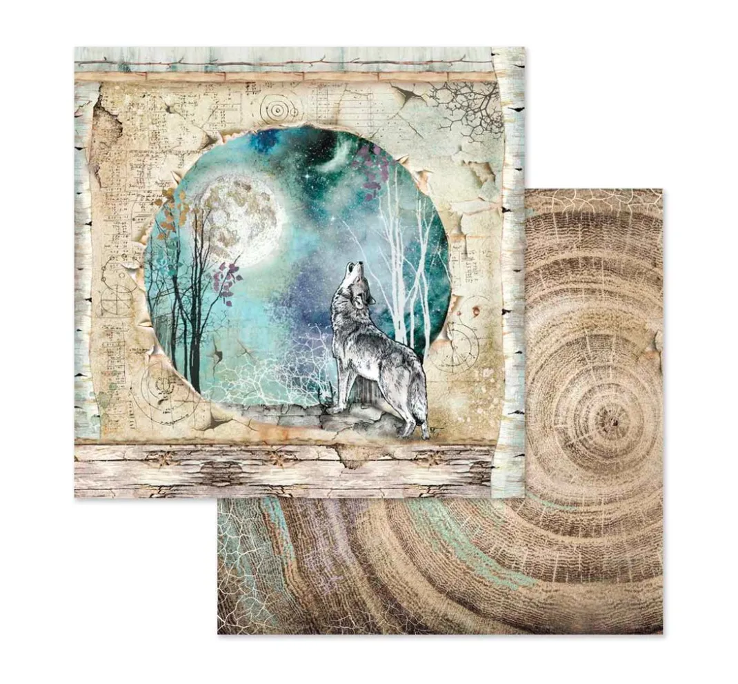 Stamperia Farb- & Motivblöcke|Scrapbooking>Scrapbook-Block "Cosmos"