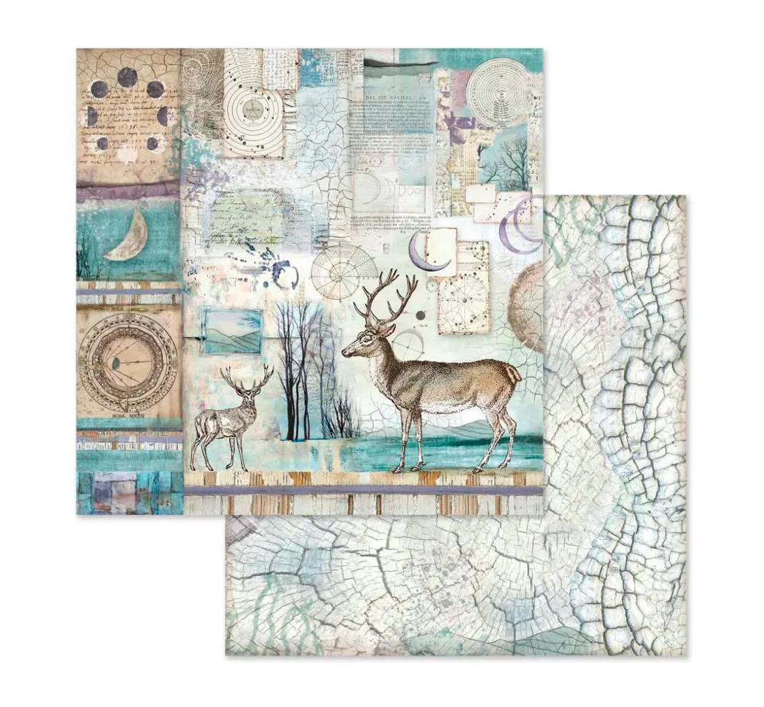 Stamperia Farb- & Motivblöcke|Scrapbooking>Scrapbook-Block "Cosmos"