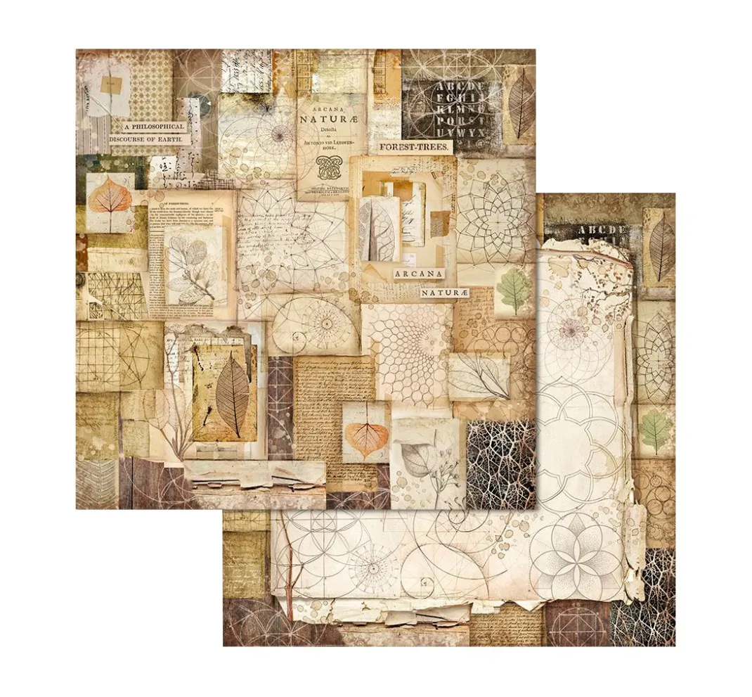 Stamperia Farb- & Motivblöcke|Scrapbooking>Scrapbook-Block "Forest"