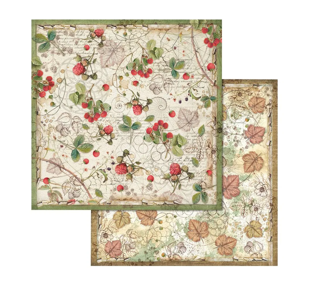 Stamperia Farb- & Motivblöcke|Scrapbooking>Scrapbook-Block "Forest"