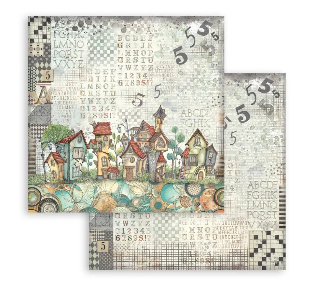 Stamperia Farb- & Motivblöcke|Scrapbooking>Scrapbook-Block "Furry Friends"