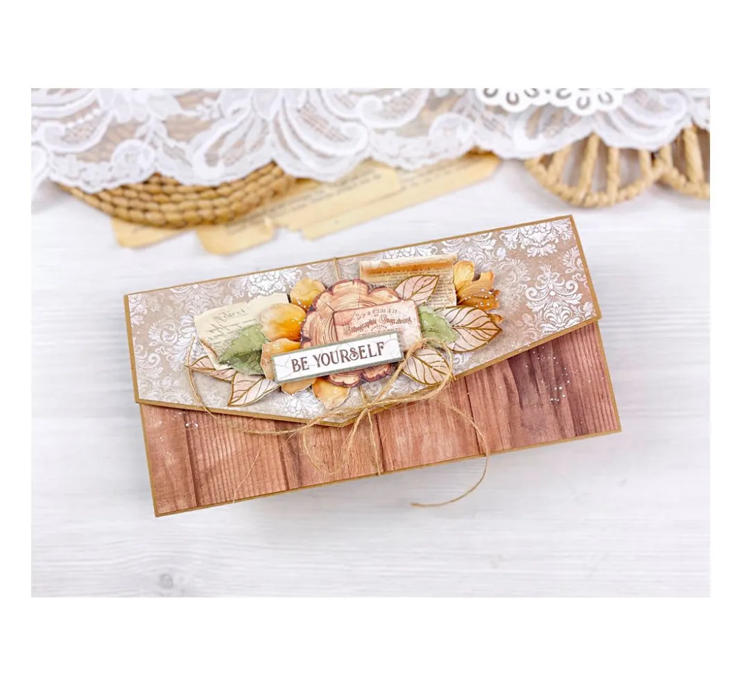 Stamperia Farb- & Motivblöcke|Scrapbooking>Scrapbook-Block "Golden Harmony"