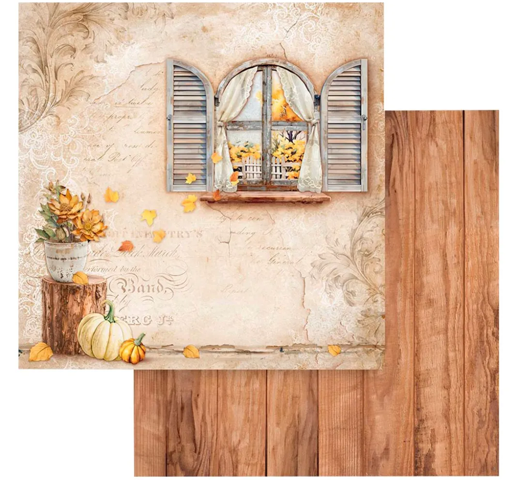 Stamperia Farb- & Motivblöcke|Scrapbooking>Scrapbook-Block "Golden Harmony"