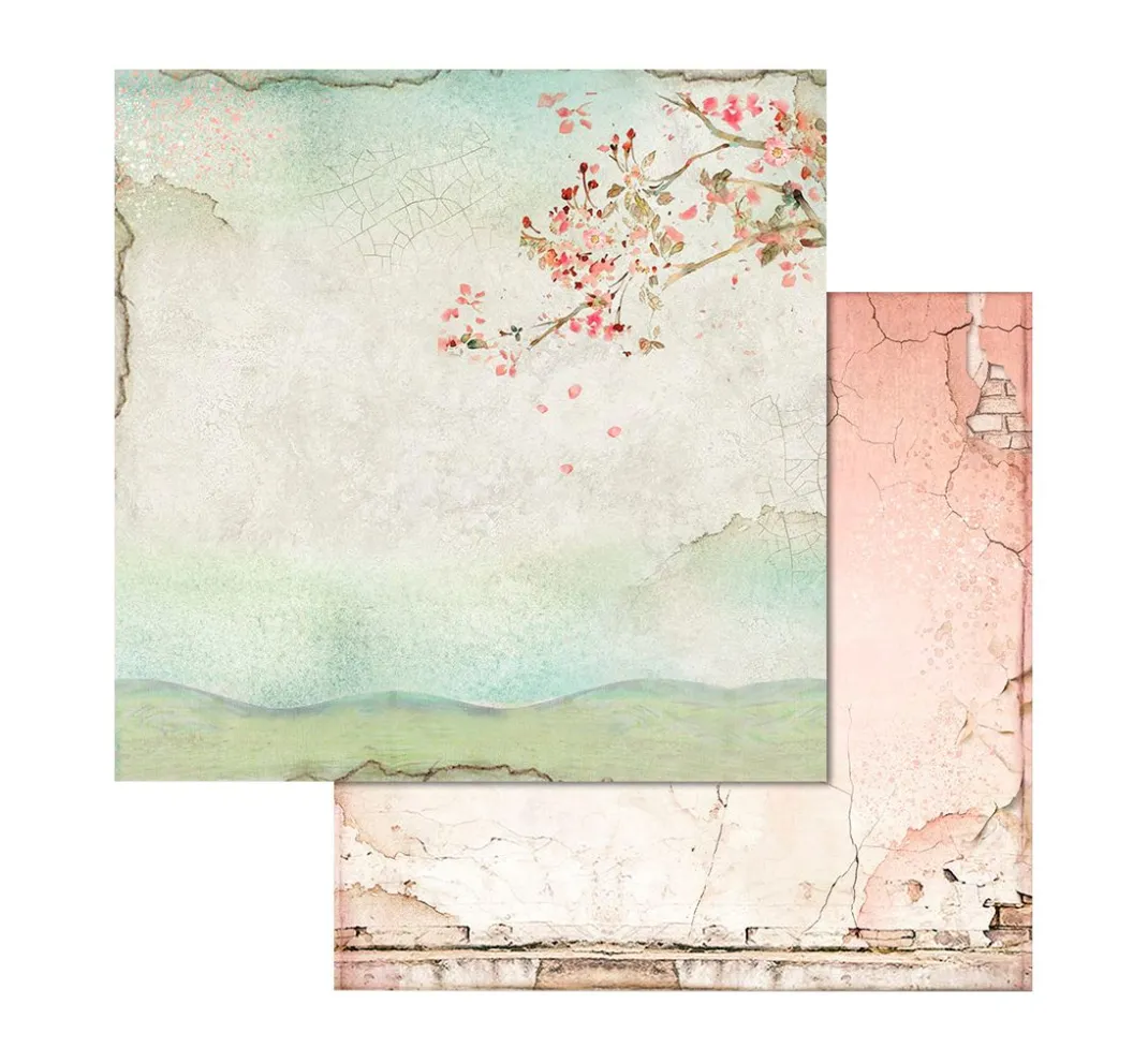 Stamperia Farb- & Motivblöcke|Scrapbooking>Scrapbook-Block "House of Roses"