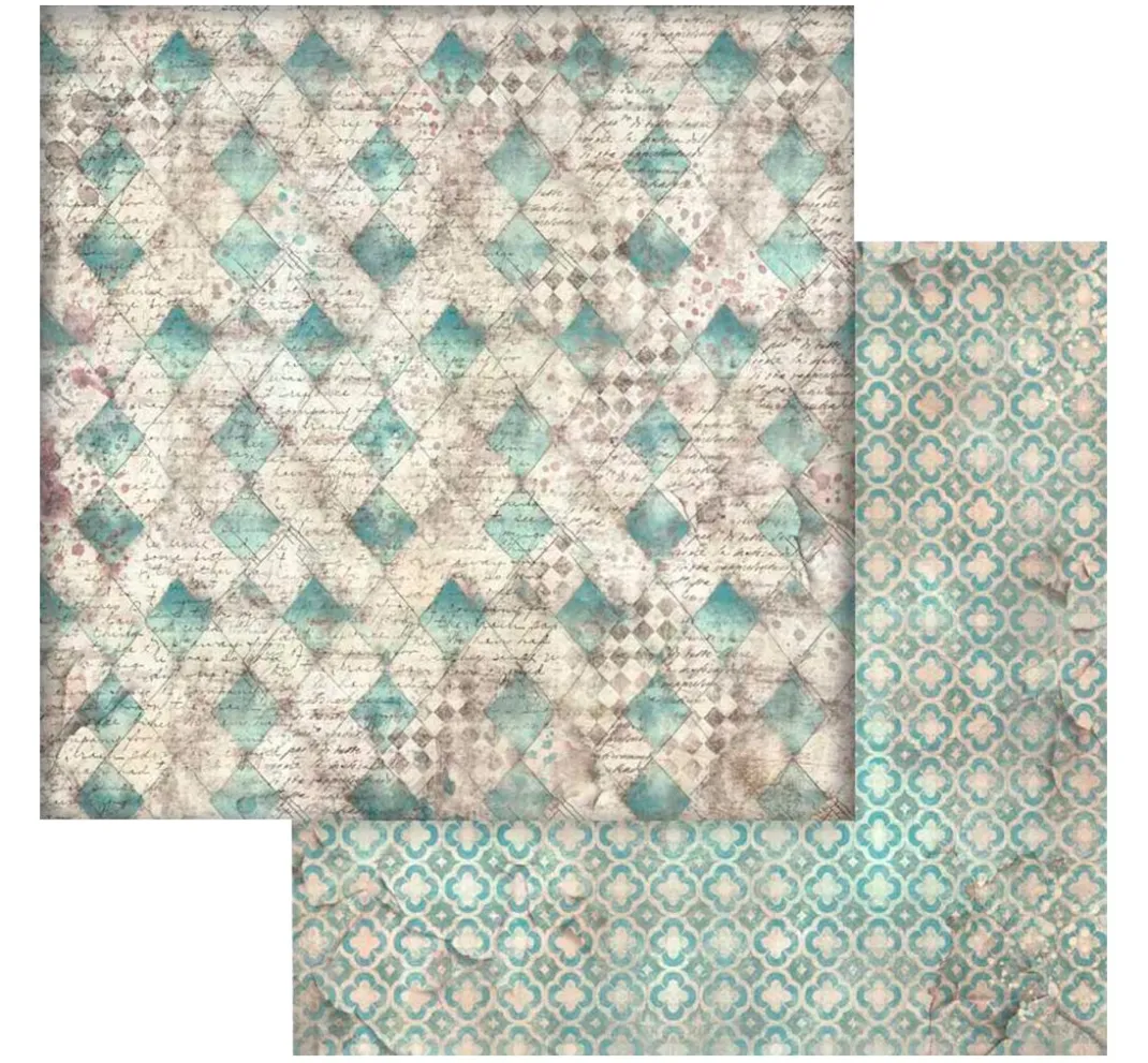 Stamperia Farb- & Motivblöcke|Scrapbooking>Scrapbook-Block "Master of Magic - Backgrounds"