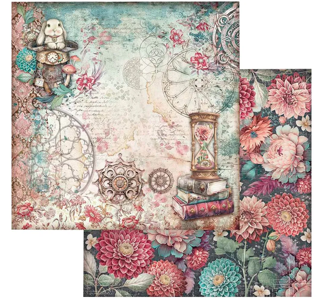 Stamperia Farb- & Motivblöcke|Scrapbooking>Scrapbook-Block "Master of Magic"