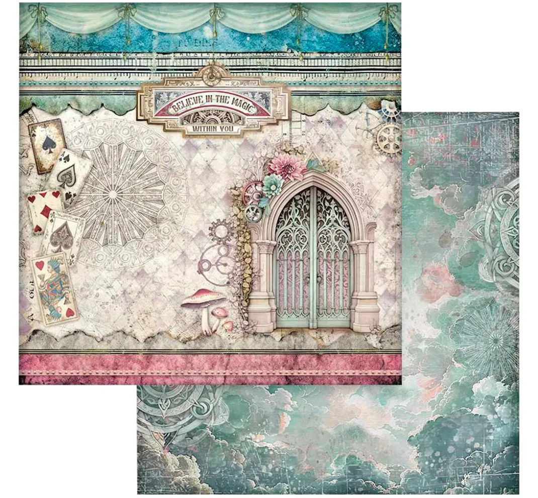 Stamperia Farb- & Motivblöcke|Scrapbooking>Scrapbook-Block "Master of Magic"
