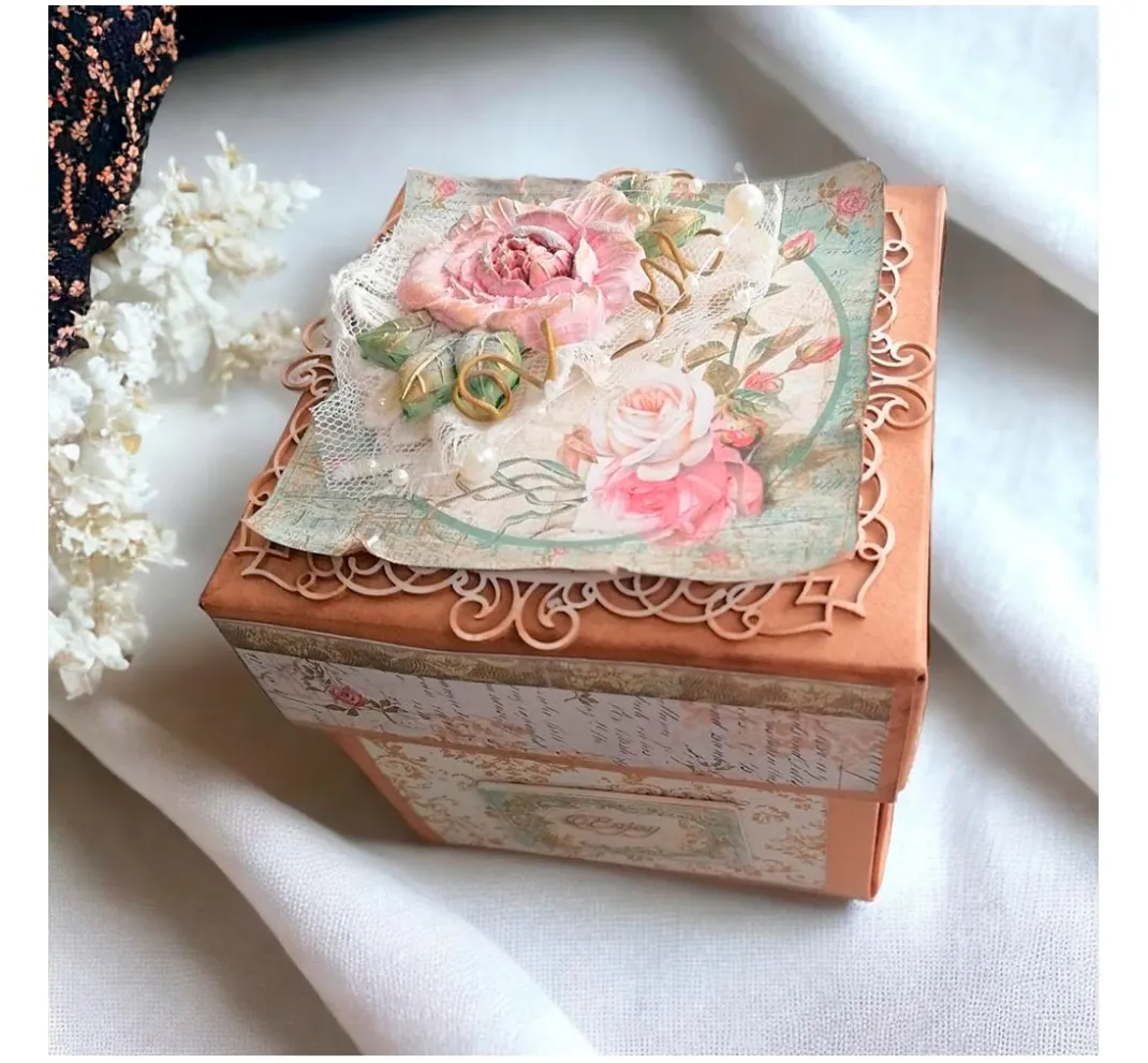 Stamperia Farb- & Motivblöcke|Scrapbooking>Scrapbook-Block "Precious"