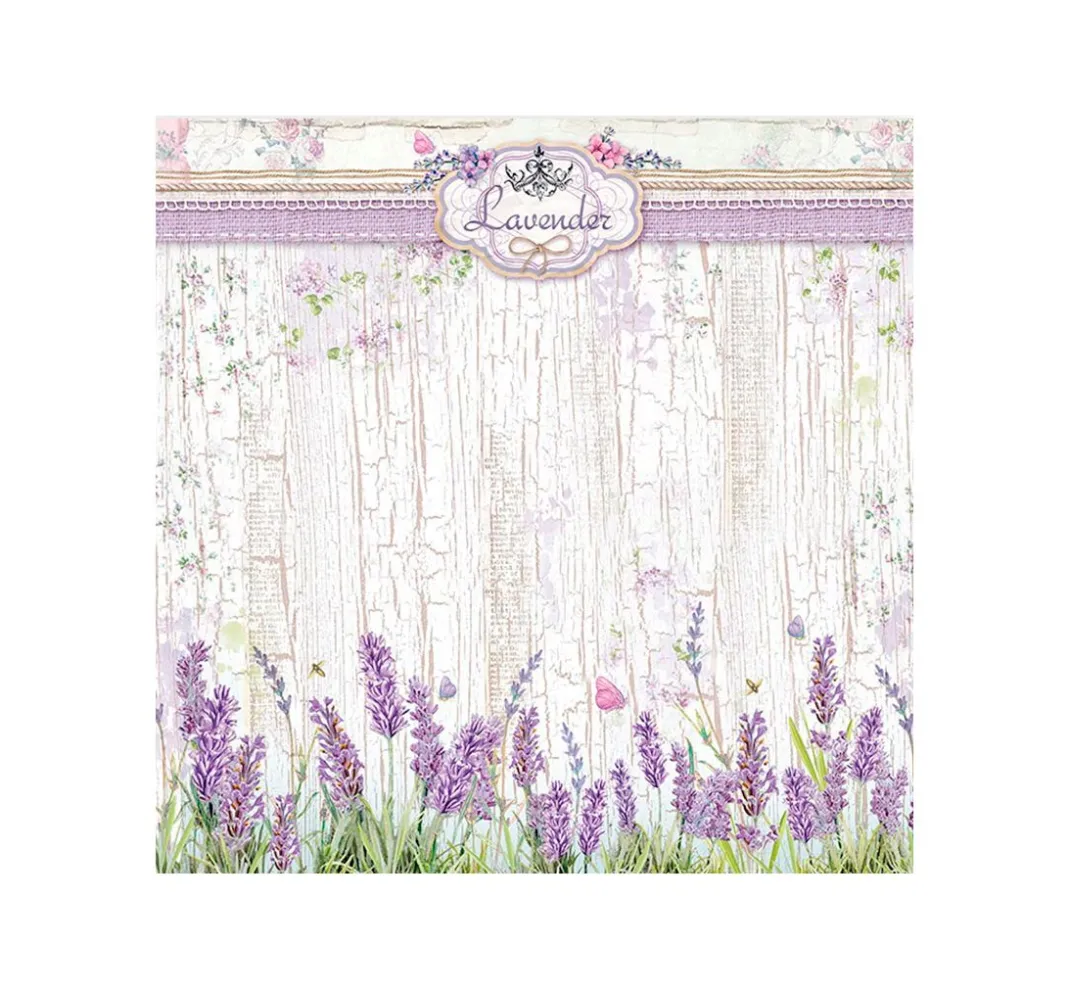 Stamperia Farb- & Motivblöcke|Scrapbooking>Scrapbook-Block "Provence"