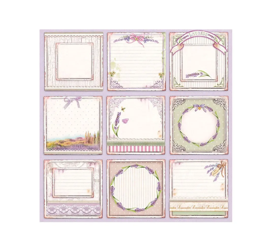 Stamperia Farb- & Motivblöcke|Scrapbooking>Scrapbook-Block "Provence"