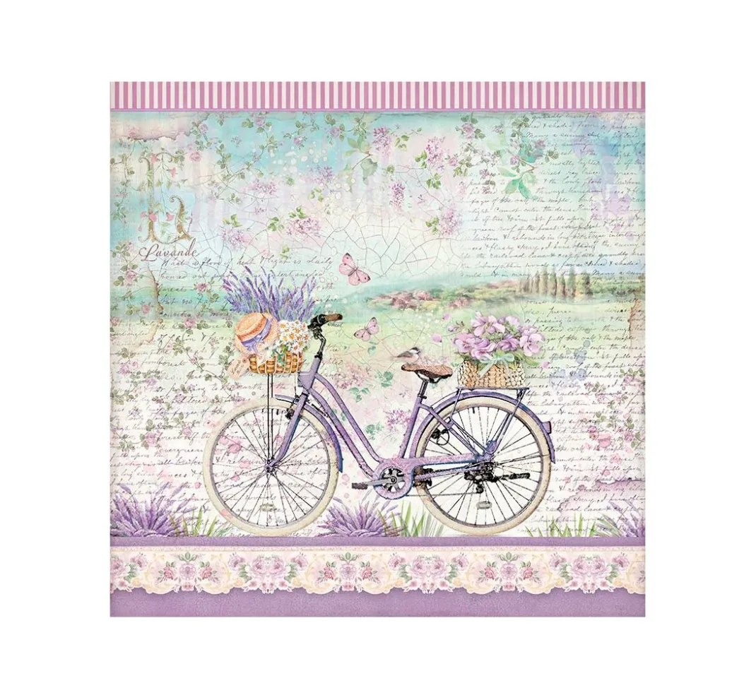 Stamperia Farb- & Motivblöcke|Scrapbooking>Scrapbook-Block "Provence"