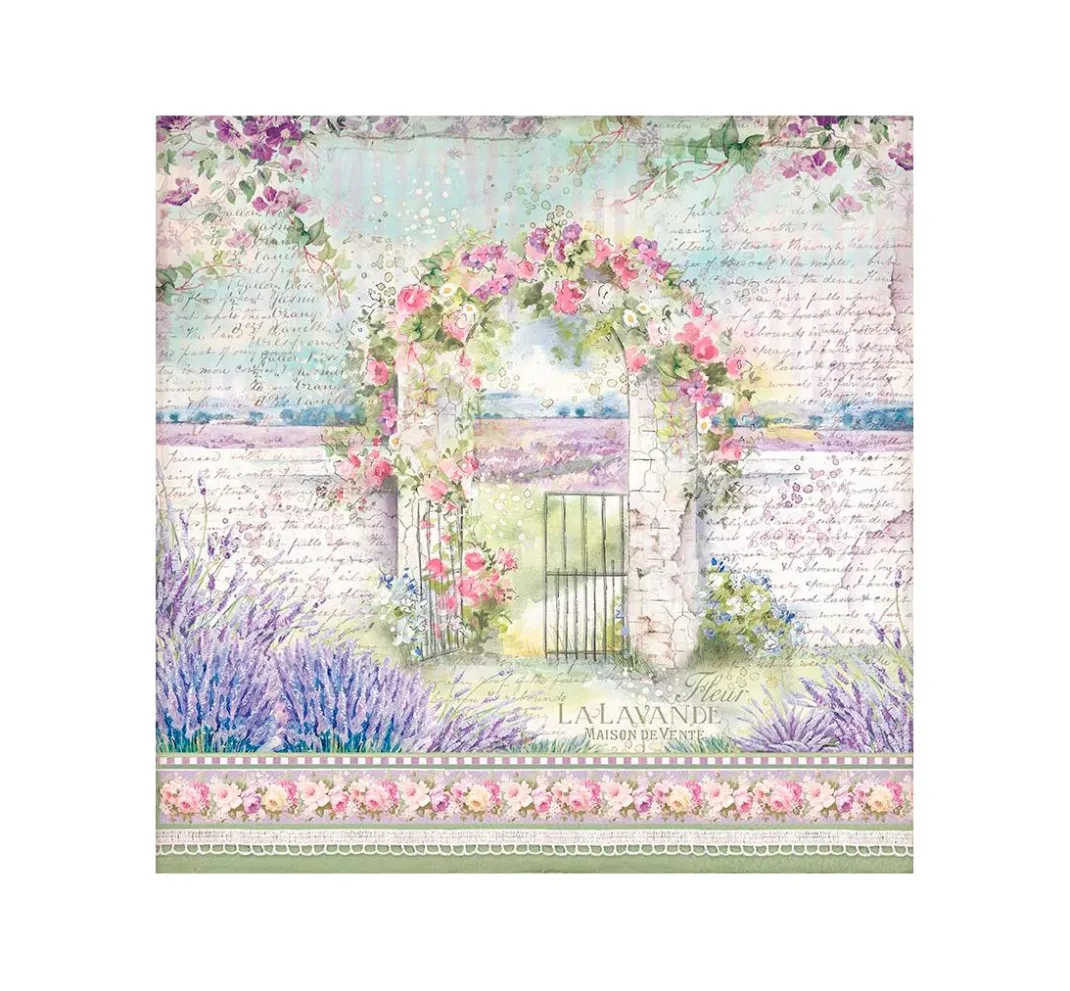 Stamperia Farb- & Motivblöcke|Scrapbooking>Scrapbook-Block "Provence"