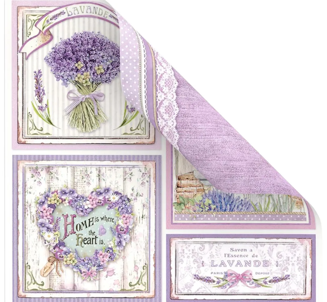 Stamperia Farb- & Motivblöcke|Scrapbooking>Scrapbook-Block "Provence"