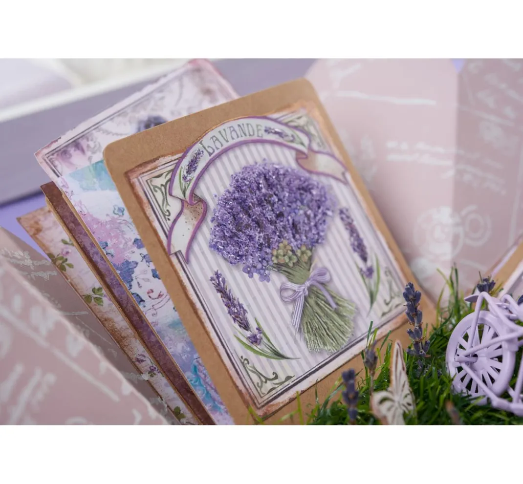 Stamperia Farb- & Motivblöcke|Scrapbooking>Scrapbook-Block "Provence"
