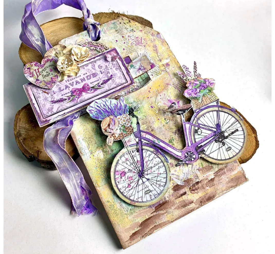 Stamperia Farb- & Motivblöcke|Scrapbooking>Scrapbook-Block "Provence"