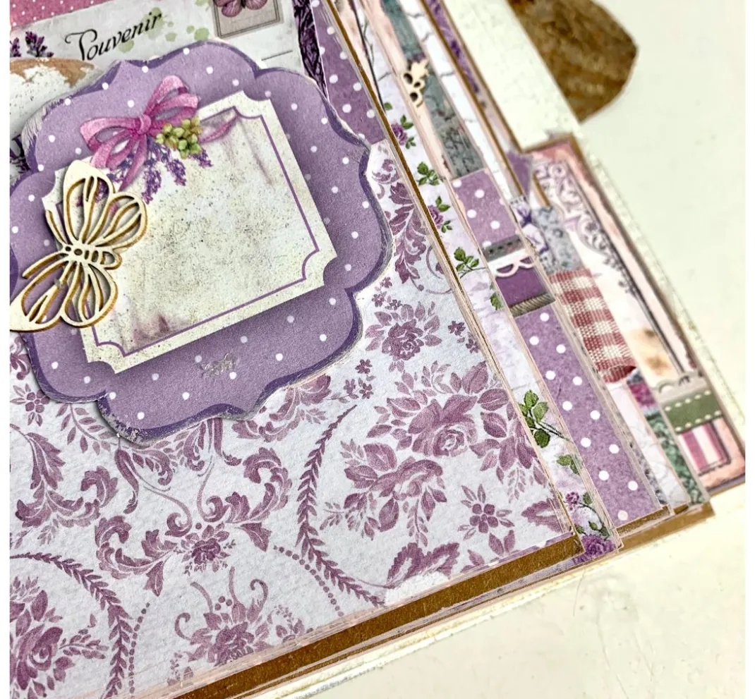 Stamperia Farb- & Motivblöcke|Scrapbooking>Scrapbook-Block "Provence"