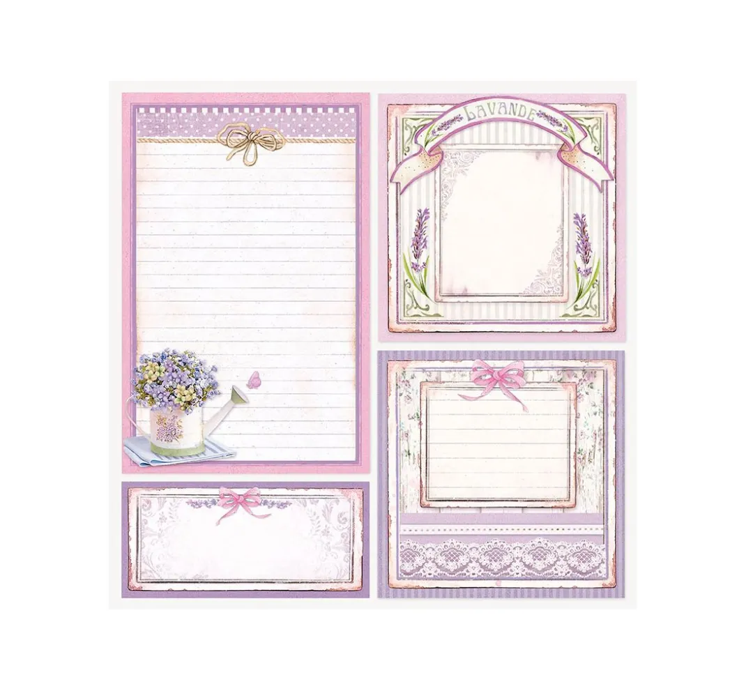 Stamperia Farb- & Motivblöcke|Scrapbooking>Scrapbook-Block "Provence"