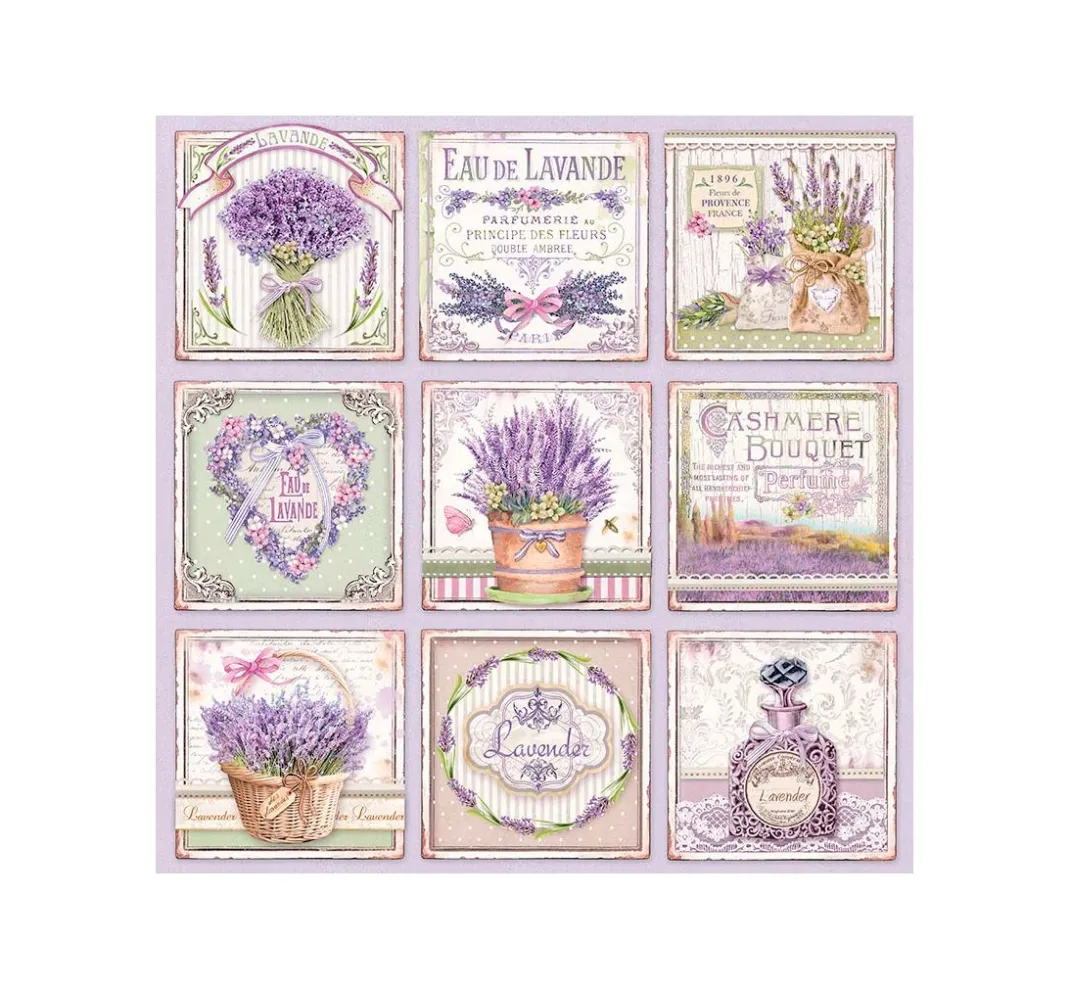 Stamperia Farb- & Motivblöcke|Scrapbooking>Scrapbook-Block "Provence"