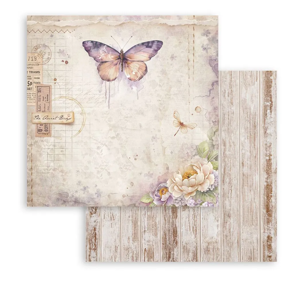Stamperia Scrapbooking|Farb- & Motivblöcke>Scrapbook-Block "Quiet Days"