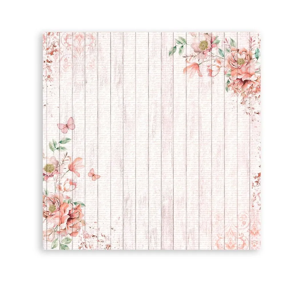 Stamperia Farb- & Motivblöcke|Scrapbooking>Scrapbook-Block "Roseland"