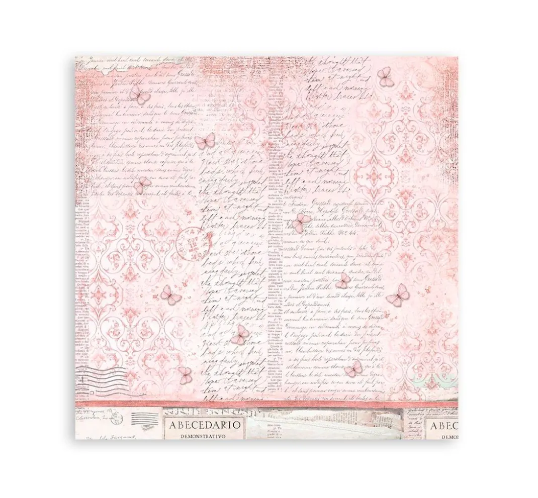 Stamperia Farb- & Motivblöcke|Scrapbooking>Scrapbook-Block "Roseland"