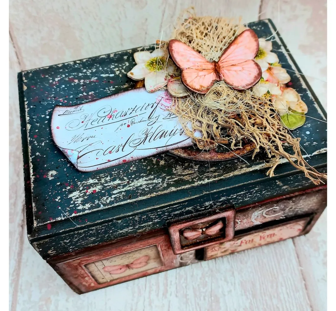 Stamperia Farb- & Motivblöcke|Scrapbooking>Scrapbook-Block "Roseland"