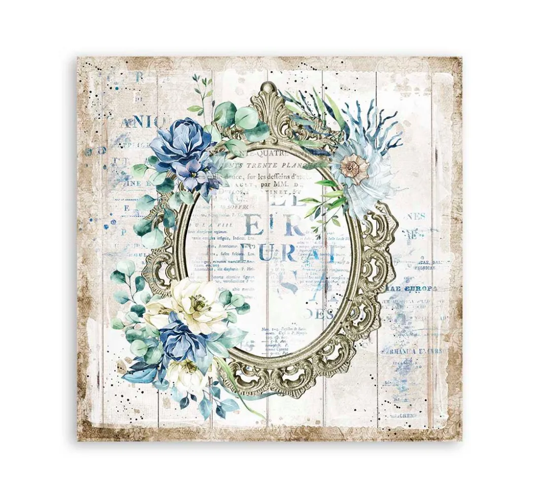 Stamperia Farb- & Motivblöcke|Scrapbooking>Scrapbook-Block "Sea Dream"