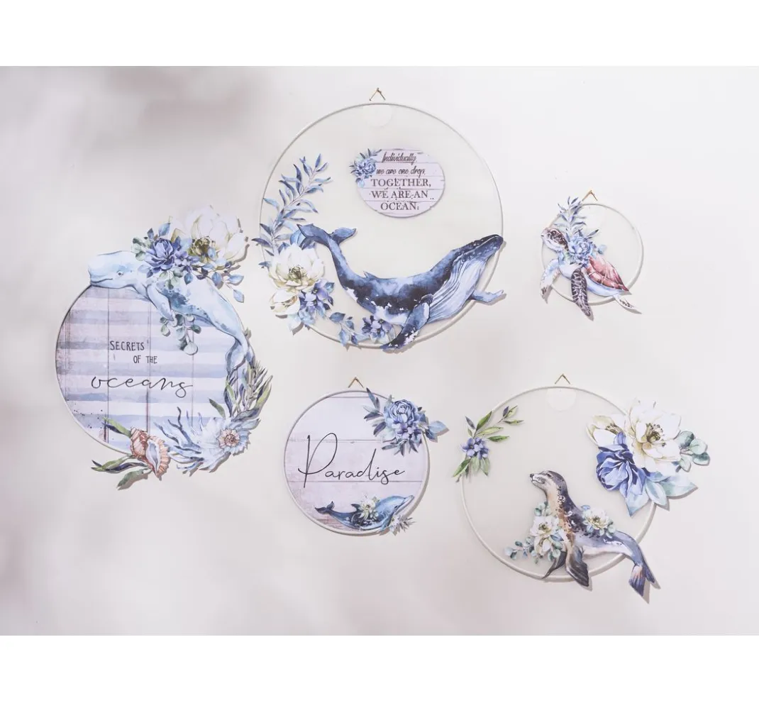 Stamperia Farb- & Motivblöcke|Scrapbooking>Scrapbook-Block "Sea Dream"