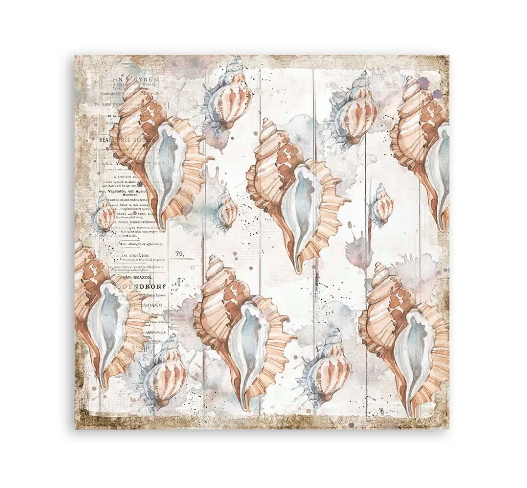Stamperia Farb- & Motivblöcke|Scrapbooking>Scrapbook-Block "Sea Dream"