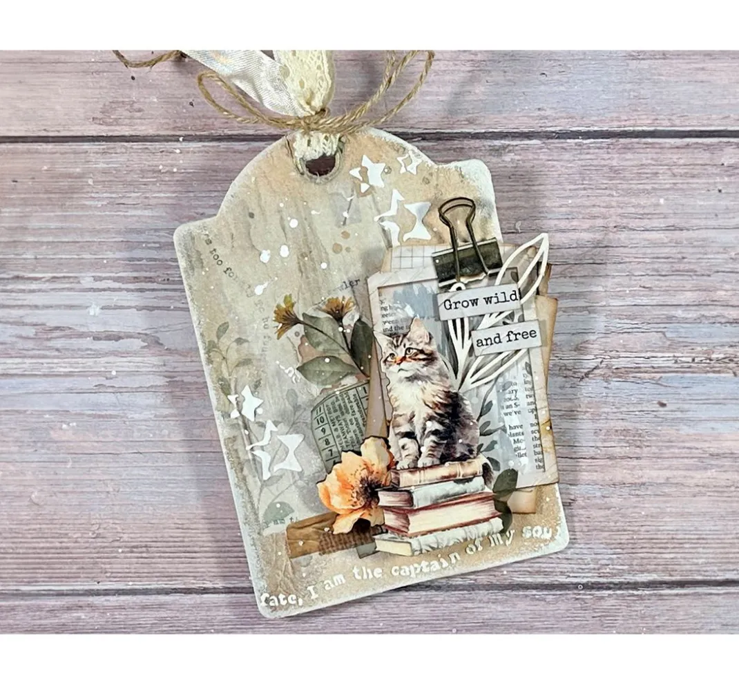 Stamperia Farb- & Motivblöcke|Scrapbooking>Scrapbook-Block "Secret Diary"