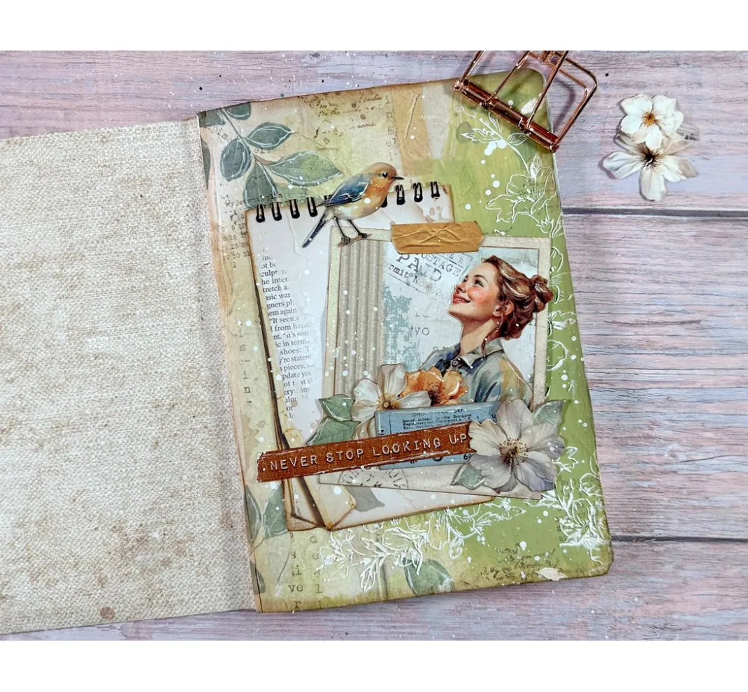 Stamperia Farb- & Motivblöcke|Scrapbooking>Scrapbook-Block "Secret Diary"