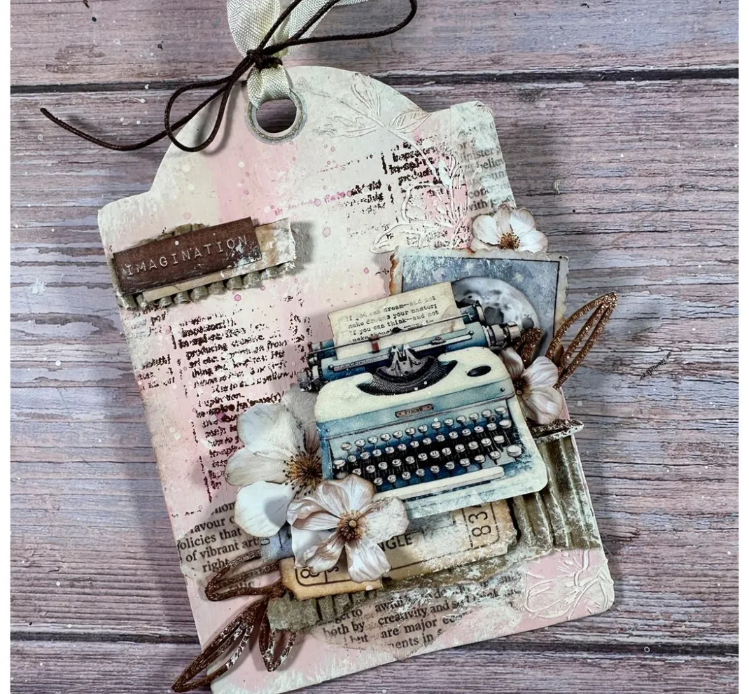 Stamperia Farb- & Motivblöcke|Scrapbooking>Scrapbook-Block "Secret Diary"