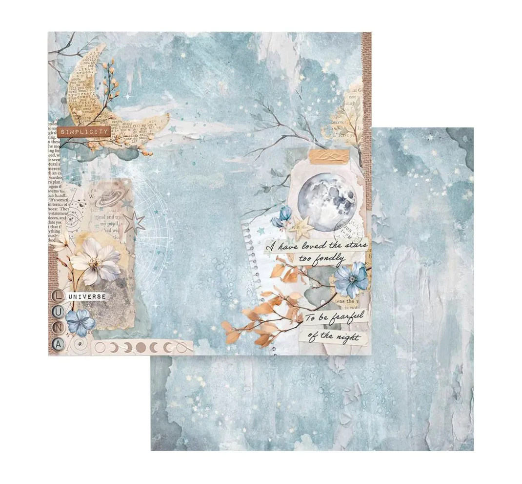 Stamperia Farb- & Motivblöcke|Scrapbooking>Scrapbook-Block "Secret Diary"