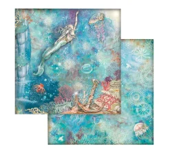 Stamperia Farb- & Motivblöcke|Scrapbooking>Scrapbook-Block "Songs of the Sea"