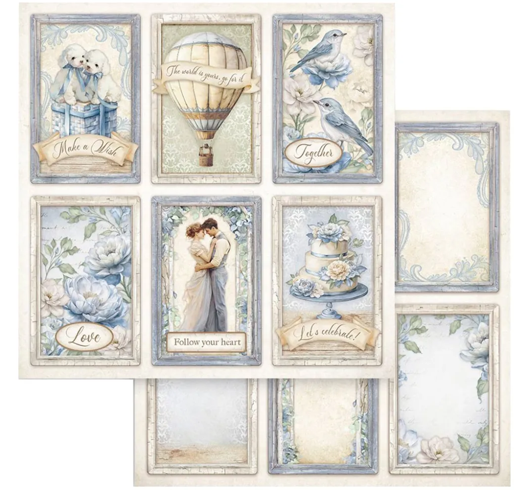Stamperia Farb- & Motivblöcke|Scrapbooking>Scrapbook-Block "Timeless"
