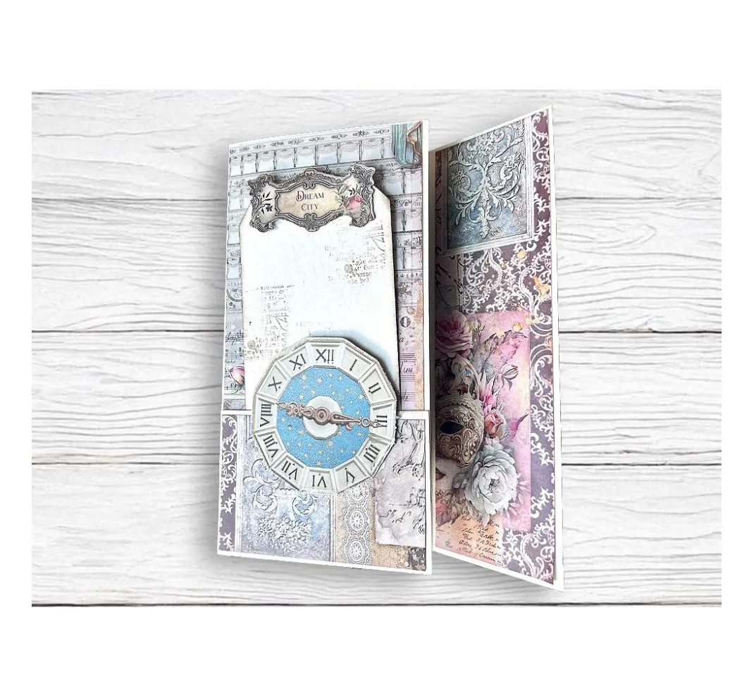 Stamperia Farb- & Motivblöcke|Scrapbooking>Scrapbook-Block "Venice"