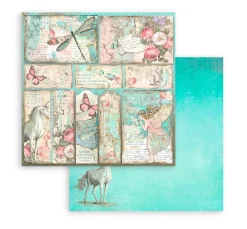 Kinder Stamperia Papier|Farb- & Motivblöcke>Scrapbooking Pad "Wonderland"