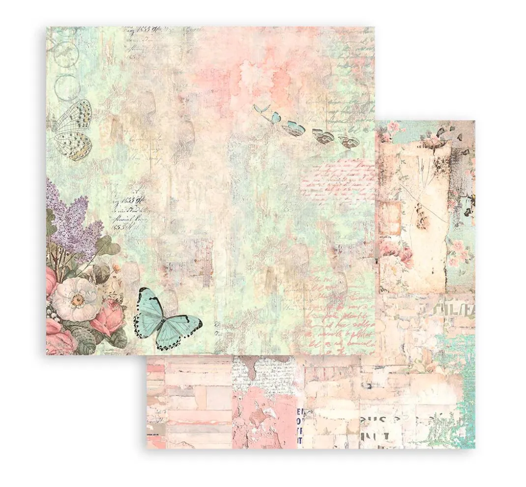 Kinder Stamperia Papier|Farb- & Motivblöcke>Scrapbooking Pad "Wonderland"