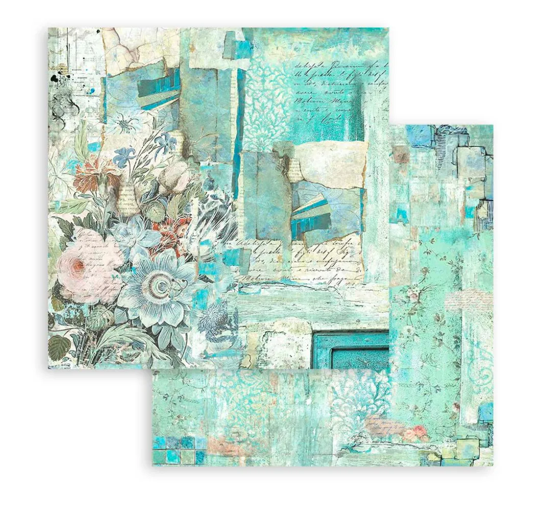 Kinder Stamperia Papier|Farb- & Motivblöcke>Scrapbooking Pad "Wonderland"